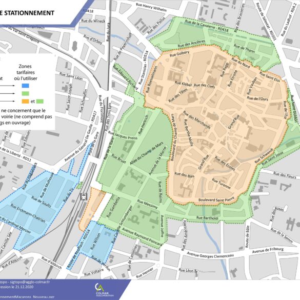 Zone bleue, jusqu'à 2h de stationnement autorisé - Ville de Châtel-Guyon